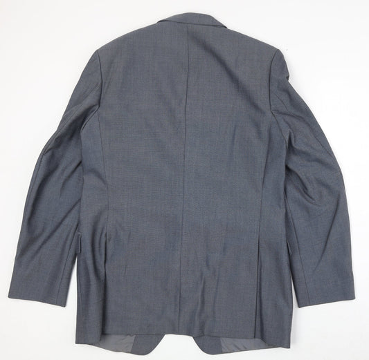 Mens UK Size 44 Marks and Spencer Regular Grey Suit Jacket