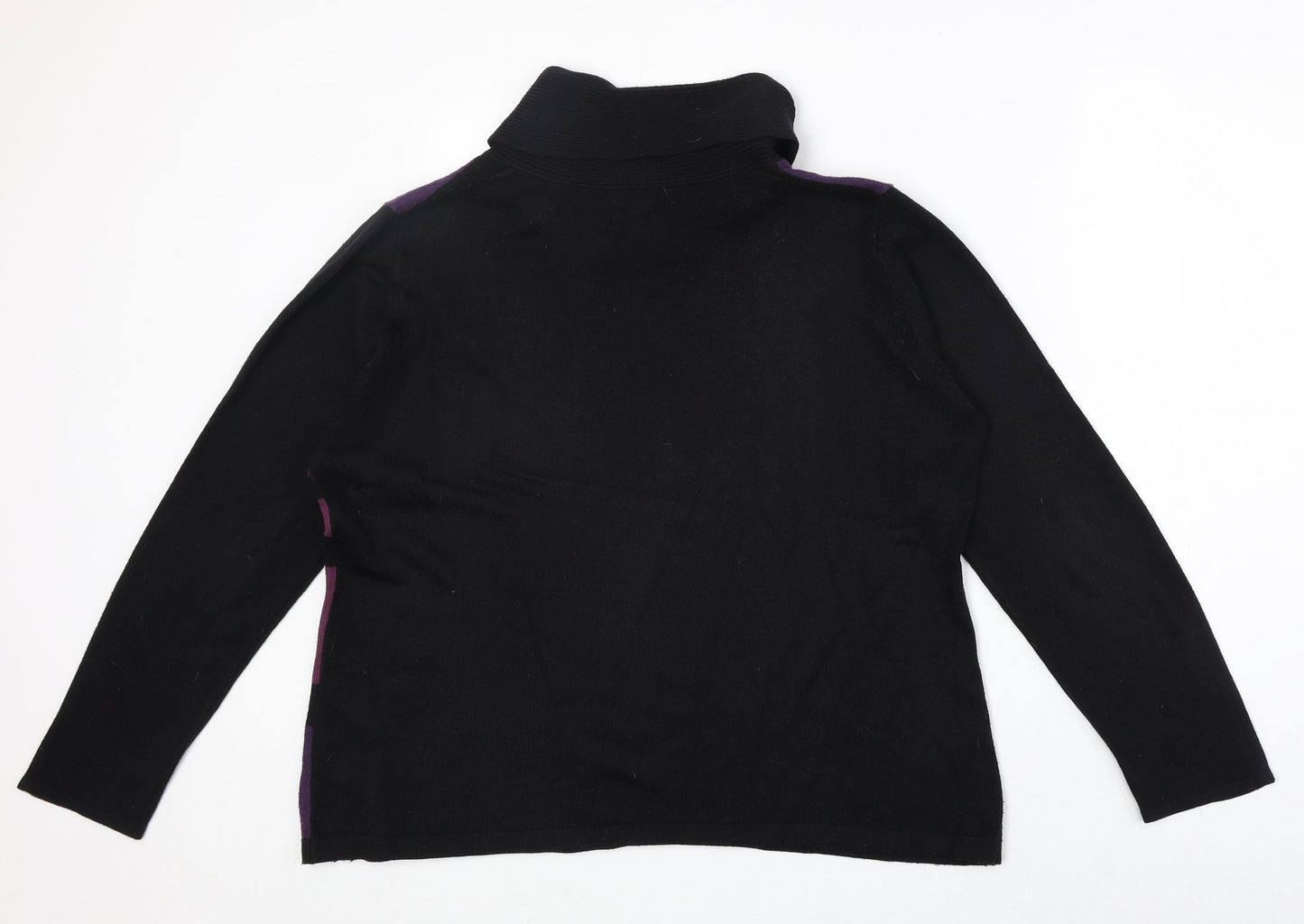 Womens UK Size M Bonmarché Purple Pullover Jumper
