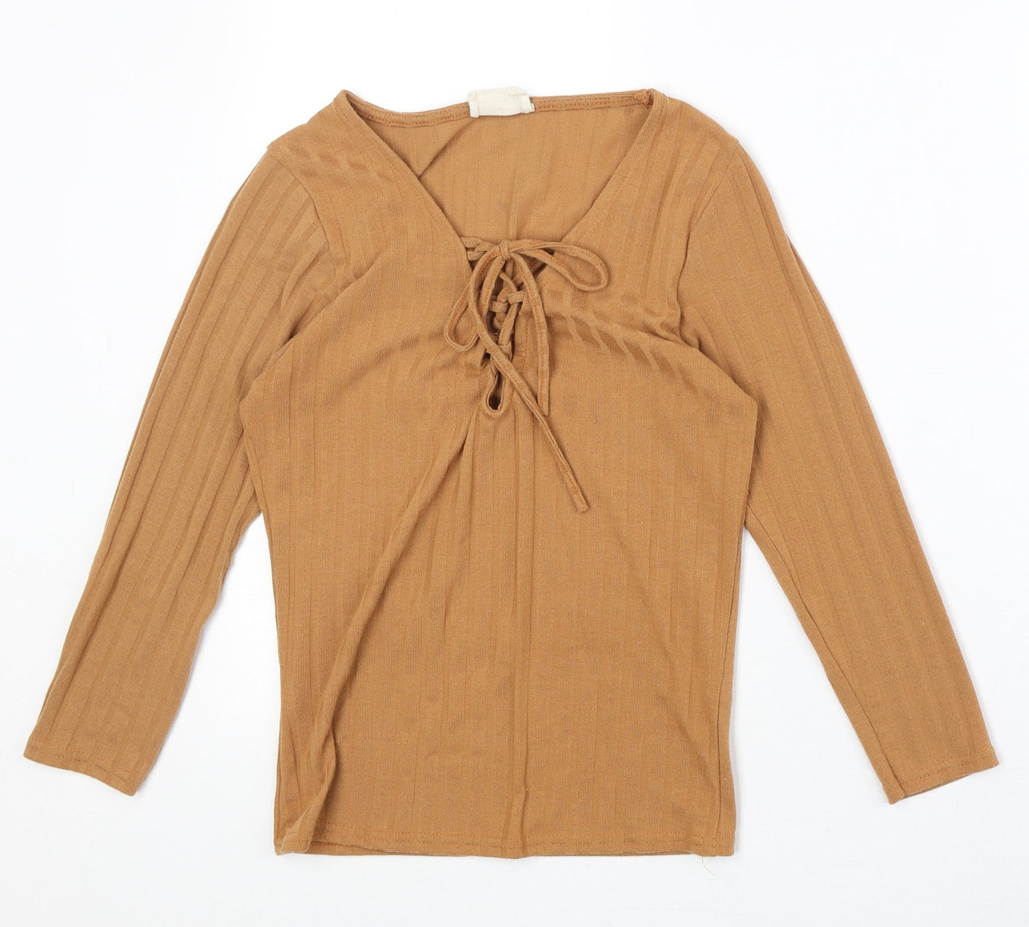 Womens UK Size S Pins & Needles Orange Basic Blouse