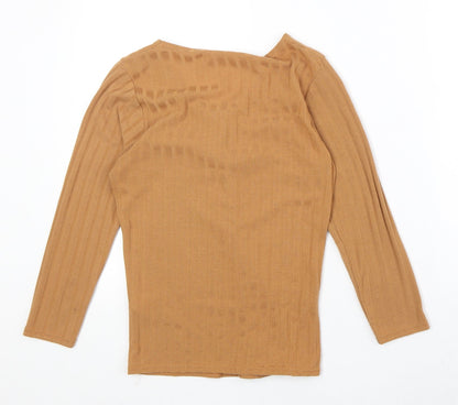 Womens UK Size S Pins & Needles Orange Basic Blouse