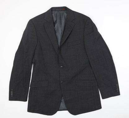 Mens UK Size 38 Marks and Spencer Regular Grey Suit Jacket