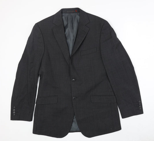 Mens UK Size 38 Marks and Spencer Regular Grey Suit Jacket