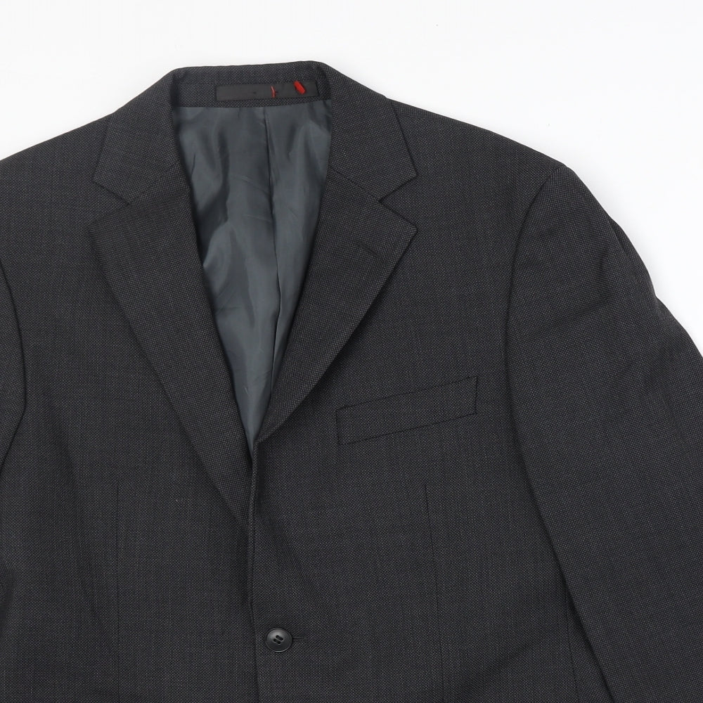 Mens UK Size 38 Marks and Spencer Regular Grey Suit Jacket