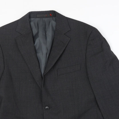 Mens UK Size 38 Marks and Spencer Regular Grey Suit Jacket