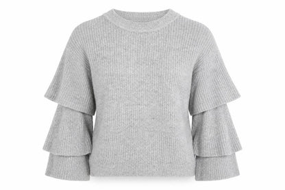 Womens UK Size 10 Dorothy Perkins Grey Pullover Jumper
