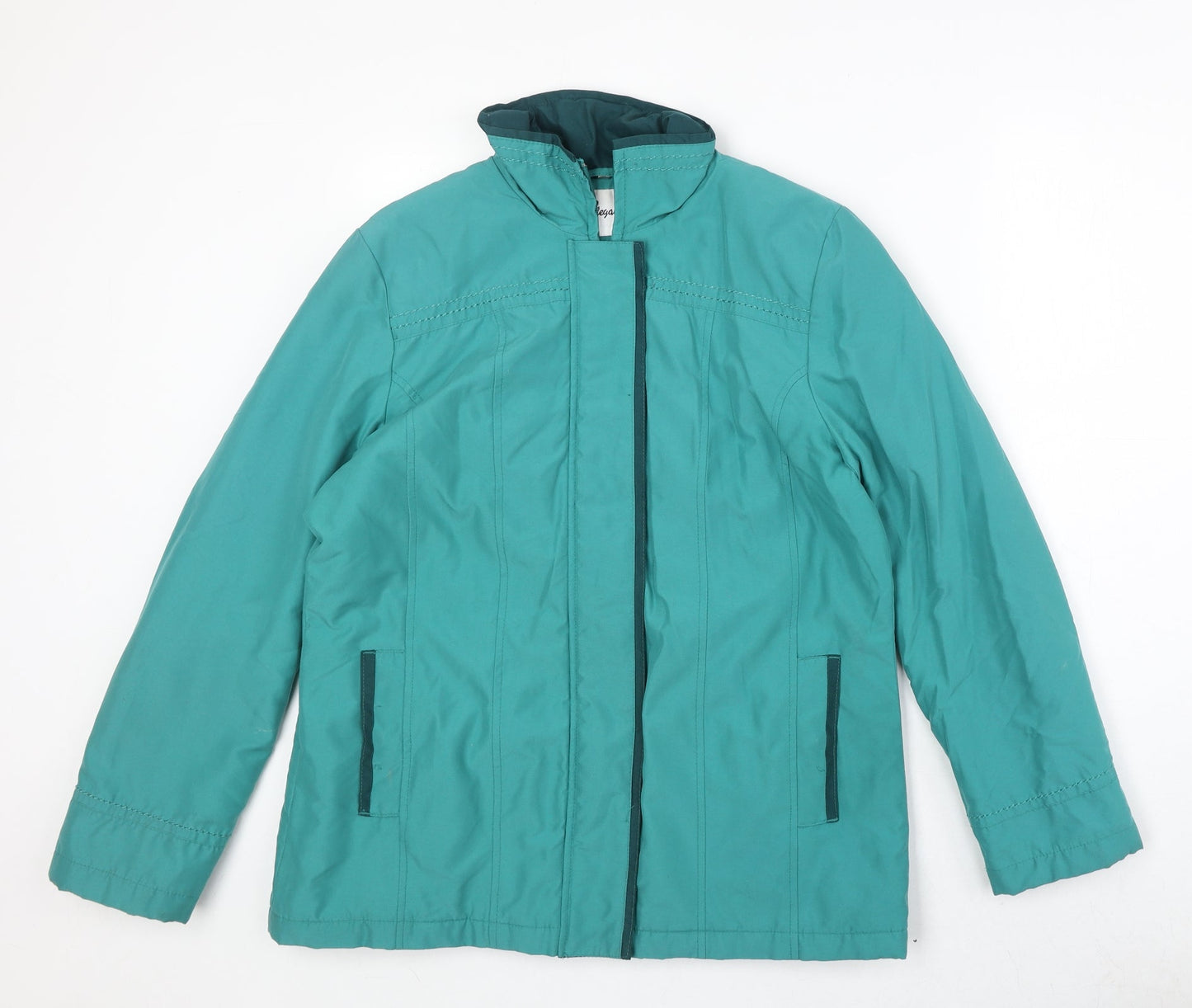 Womens UK Size M Eleganze Green Jacket
