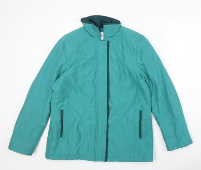 Womens UK Size M Eleganze Green Jacket