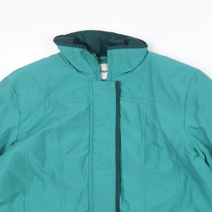 Womens UK Size M Eleganze Green Jacket
