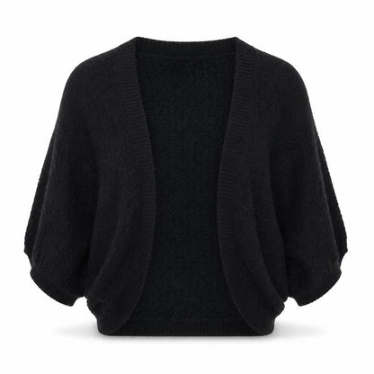 Womens UK Size 10 New Look Black Cardigan Jumper