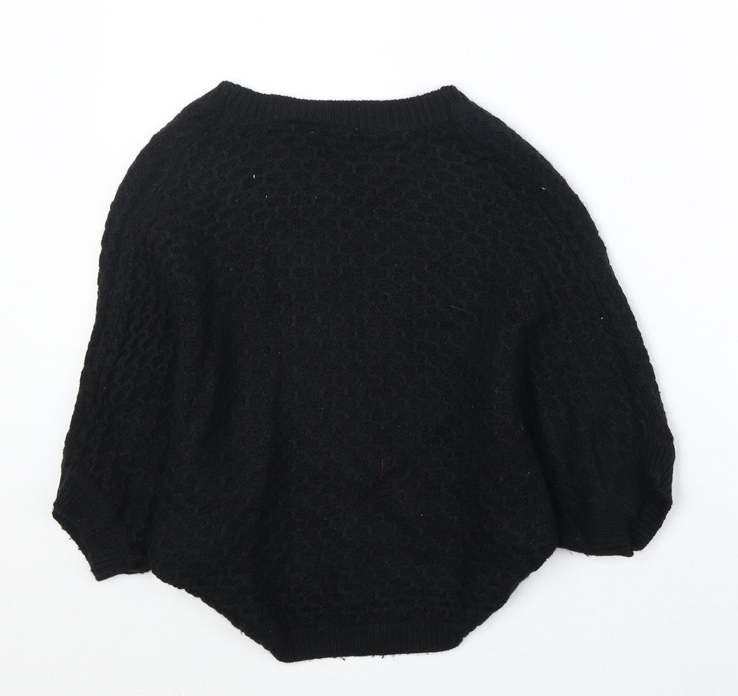 Womens UK Size 10 New Look Black Cardigan Jumper