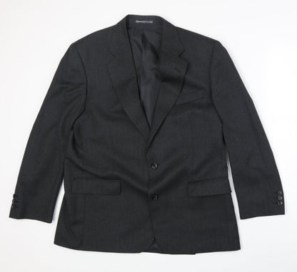 Mens UK Size 42 Greenwood Regular Grey Suit Jacket