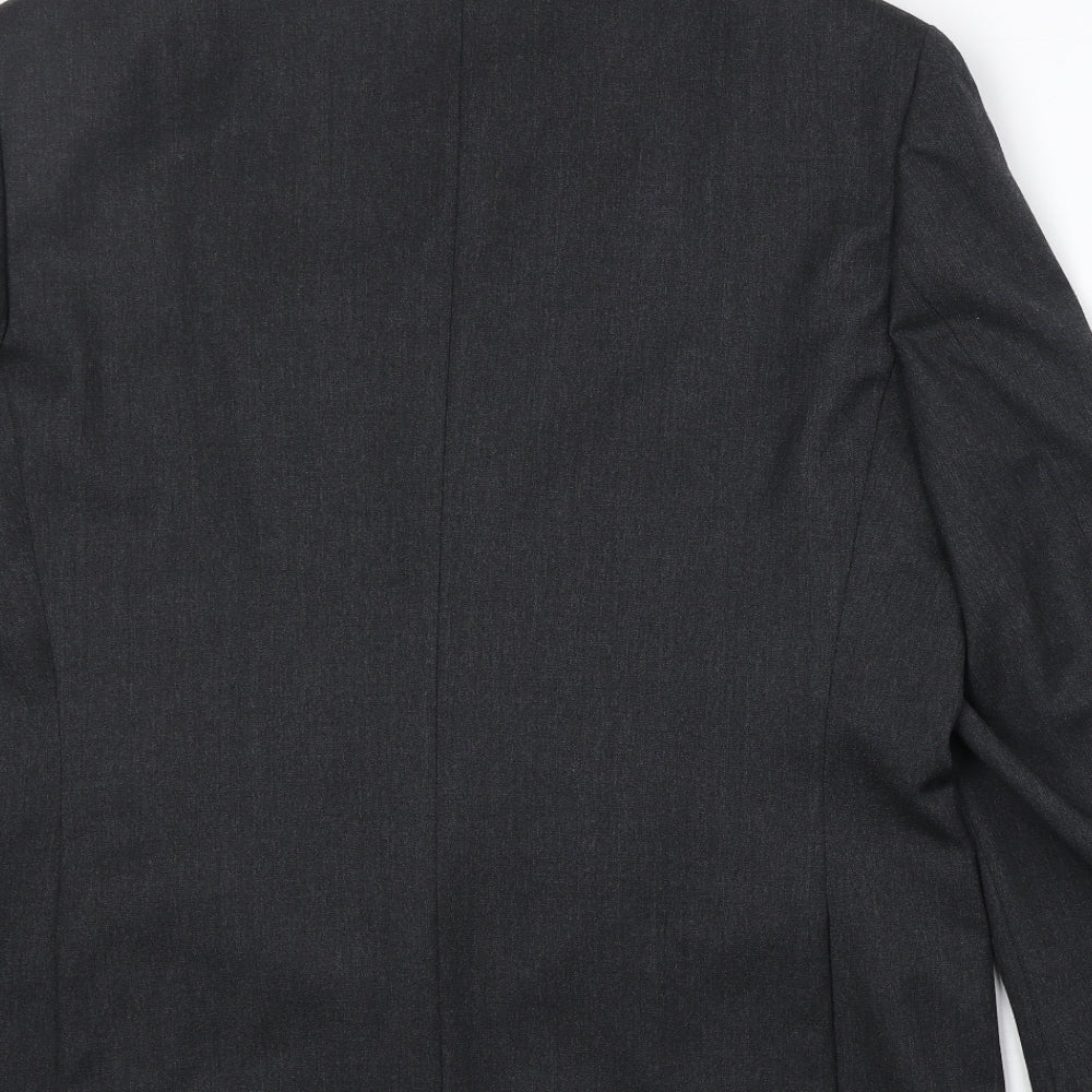 Mens UK Size 42 Greenwood Regular Grey Suit Jacket