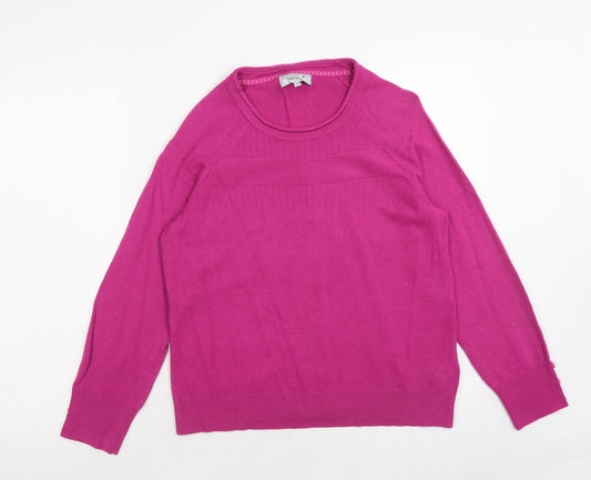Womens UK Size 16 Per Una Purple Pullover Jumper