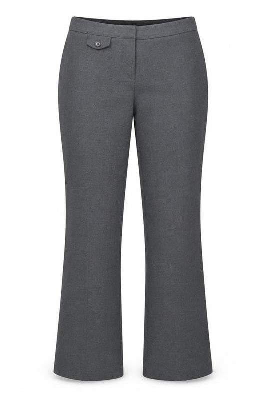 Womens UK Size 12 Marks and Spencer Regular Fit Dress Pants Grey Trousers
