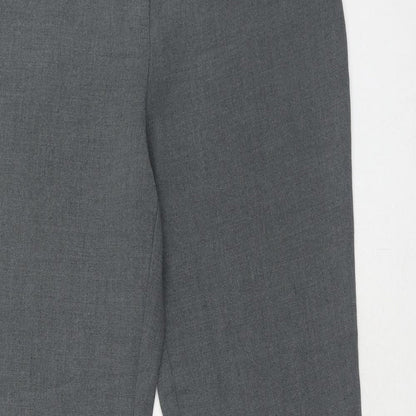 Womens UK Size 12 Marks and Spencer Regular Fit Dress Pants Grey Trousers