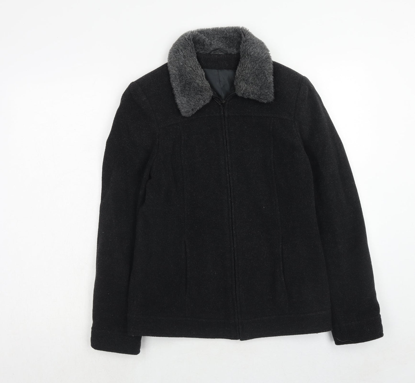 Womens UK Size 10 Dorothy Perkins Black Jacket