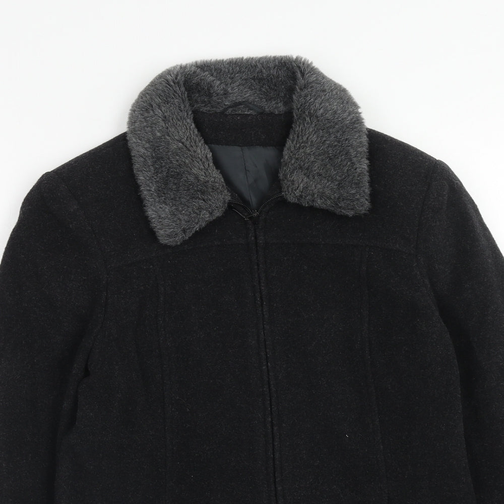 Womens UK Size 10 Dorothy Perkins Black Jacket