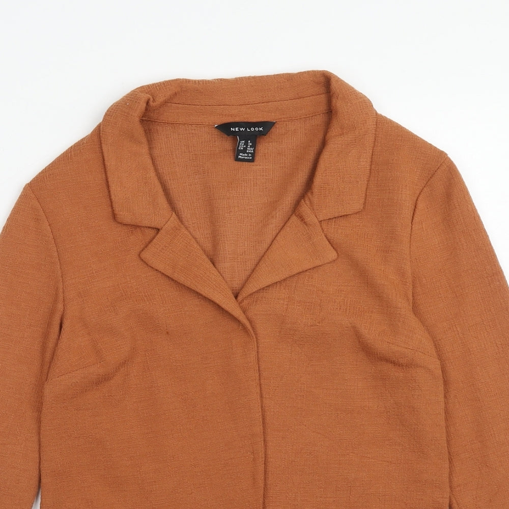 Womens UK Size 8 New Look Brown Jacket