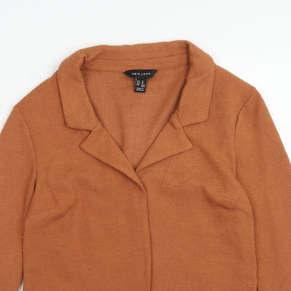 Womens UK Size 8 New Look Brown Jacket