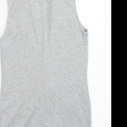 New Look Girls Grey Gilet Jacket Size 12-13 Years Pullover