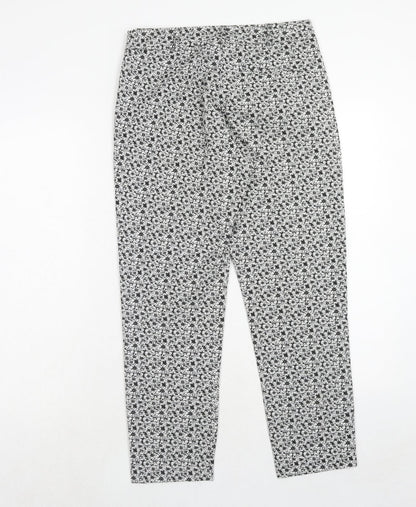 Womens UK Size 8 Miss Selfridge Regular Fit  Black Trousers