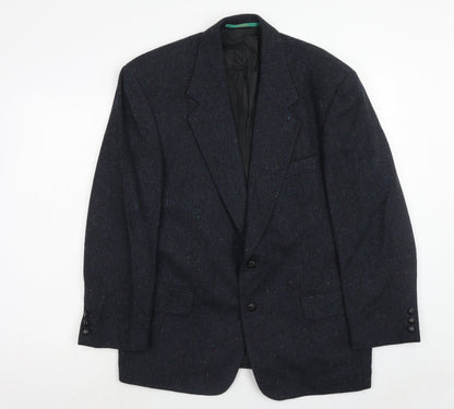 Mens UK Size 40 C&A Regular Blue Suit Jacket