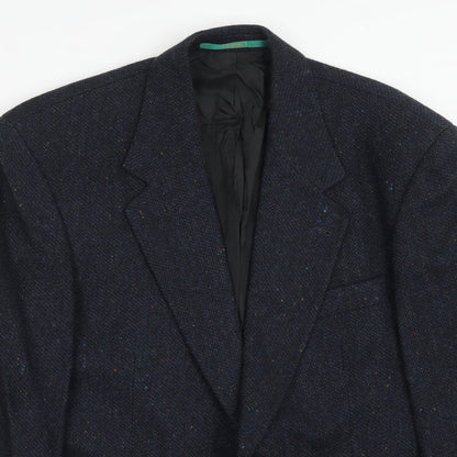 Mens UK Size 40 C&A Regular Blue Suit Jacket