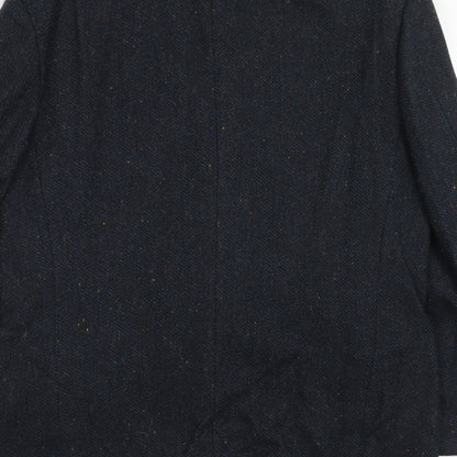 Mens UK Size 40 C&A Regular Blue Suit Jacket