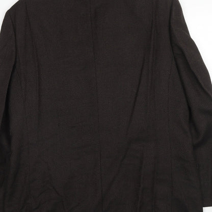 Mens UK Size 40 Marks and Spencer Regular Brown Suit Jacket