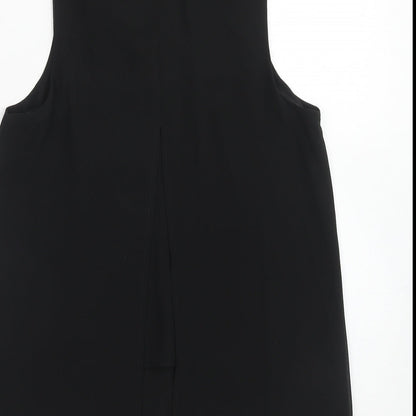 Womens UK Size 8 New Look Black Basic Blouse