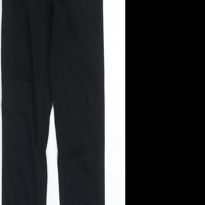 Womens UK Size 4 H&M Regular Fit Jegging Black Jeans