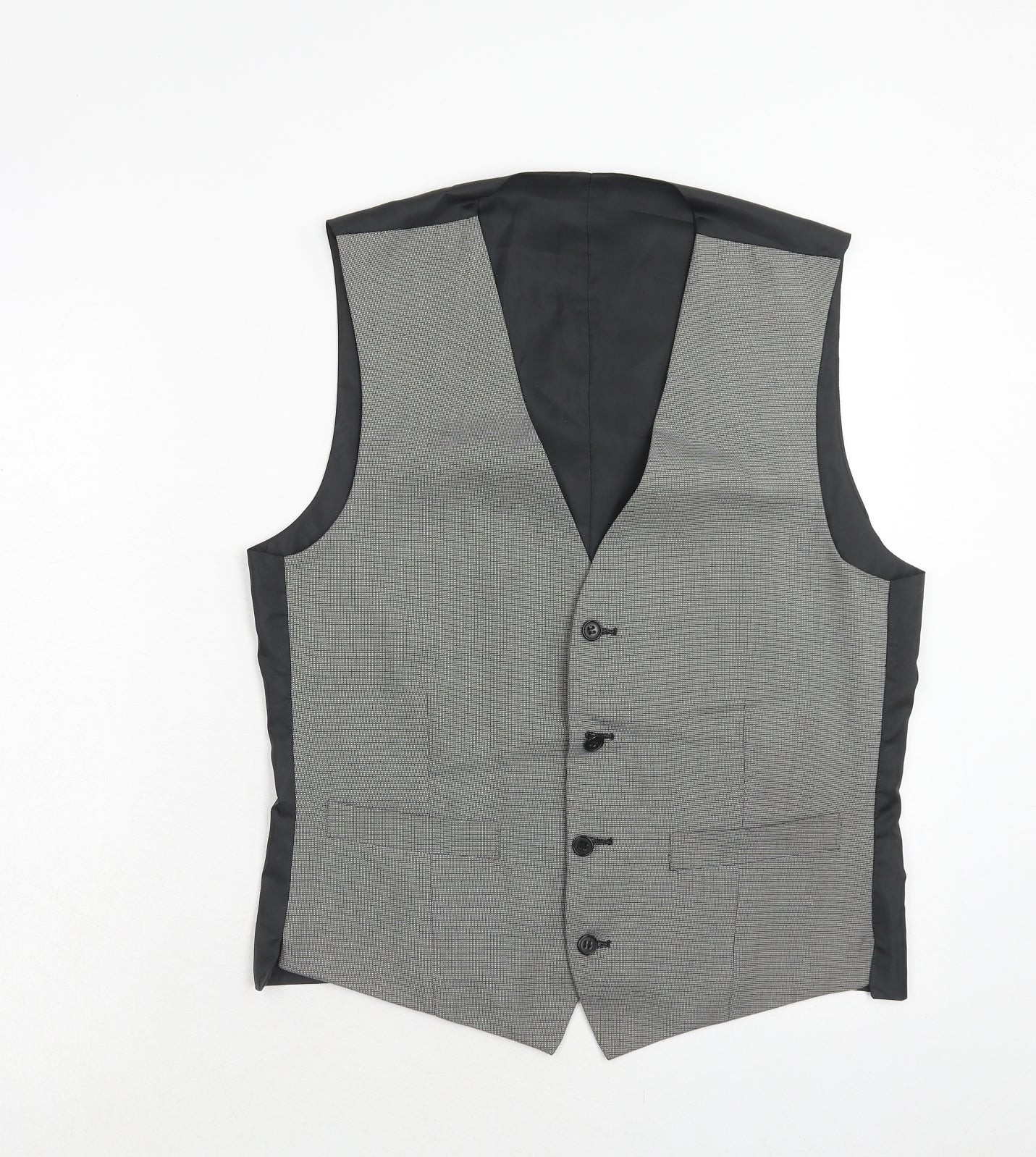 Mens UK Size 38 Marks and Spencer Regular Grey Suit Jacket