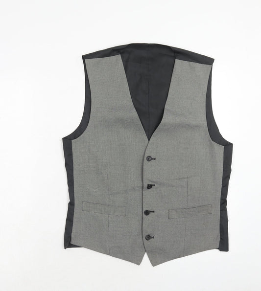 Mens UK Size 38 Marks and Spencer Regular Grey Suit Jacket
