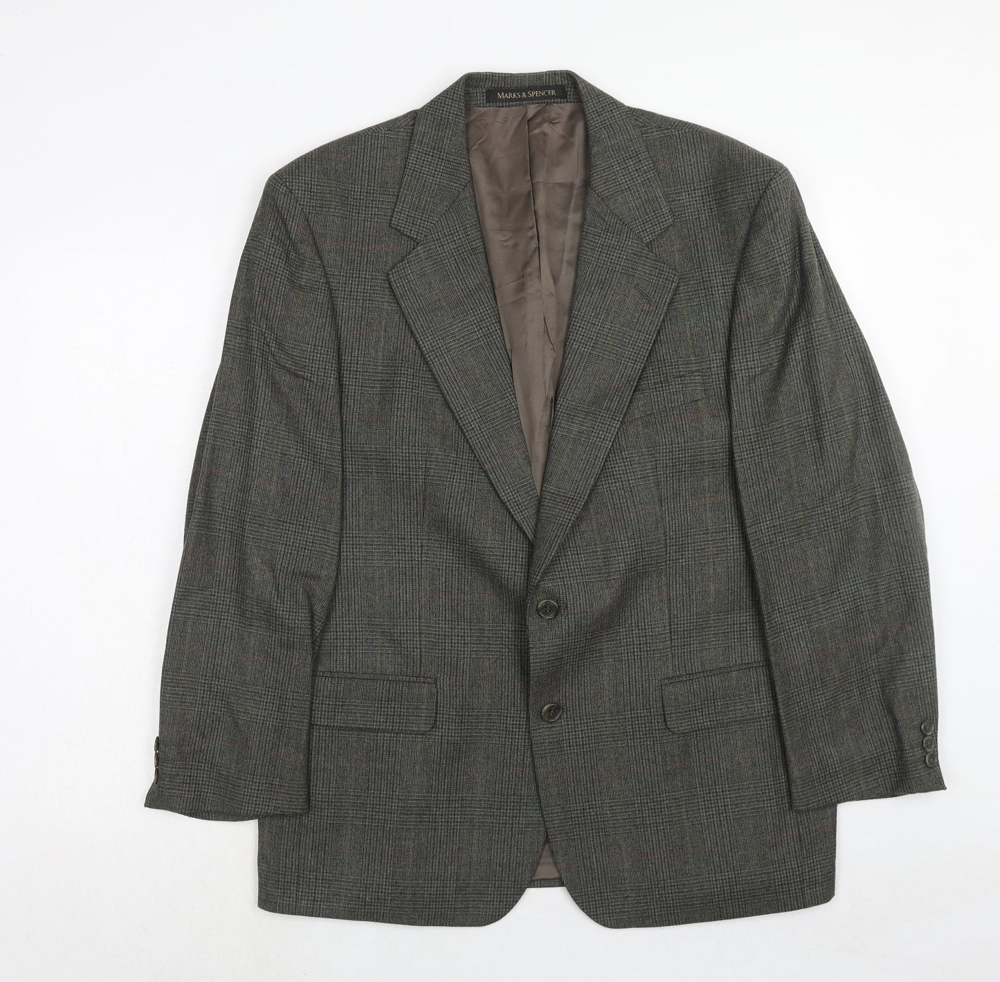 Mens UK Size 42 Marks and Spencer Regular Grey Suit Jacket
