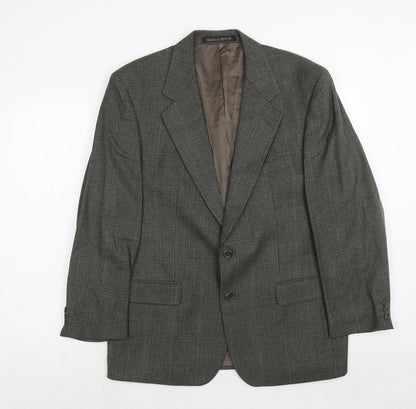 Mens UK Size 42 Marks and Spencer Regular Grey Suit Jacket
