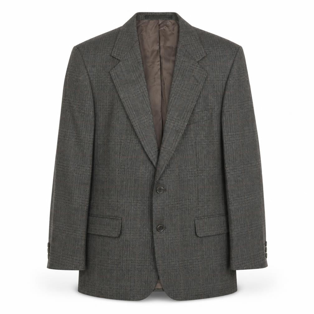 Mens UK Size 42 Marks and Spencer Regular Grey Suit Jacket