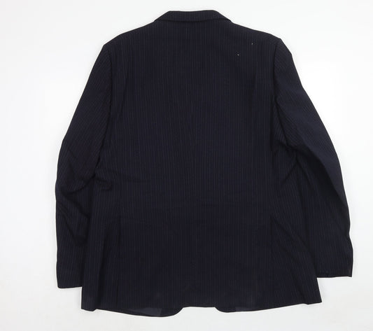 Mens UK Size 44 Varteks Regular Blue Suit Jacket