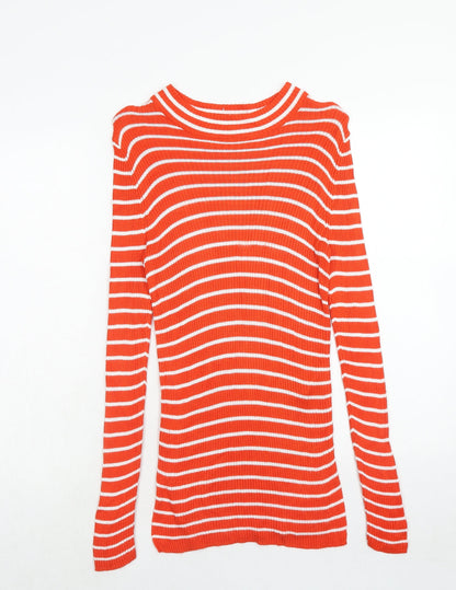 Womens UK Size S VILA Red Pullover Jumper