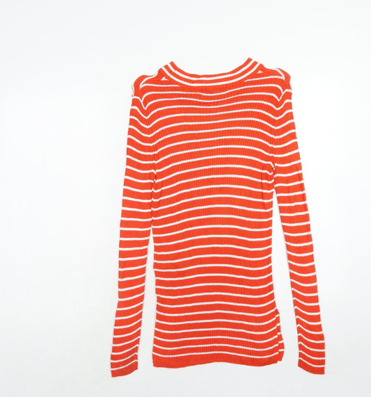 Womens UK Size S VILA Red Pullover Jumper