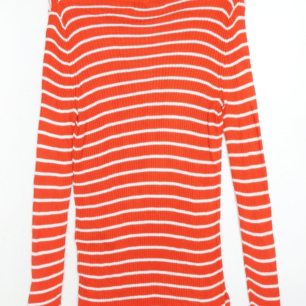 Womens UK Size S VILA Red Pullover Jumper