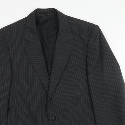 Mens UK Size 38 Varteks Regular Grey Suit Jacket