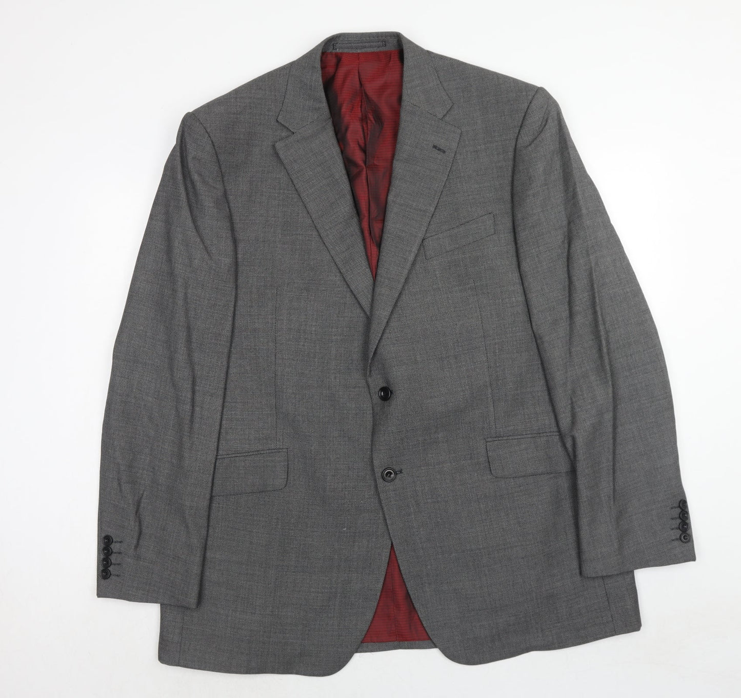 Mens UK Size 44 Marks and Spencer Regular Grey Suit Jacket