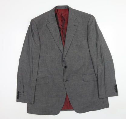 Mens UK Size 44 Marks and Spencer Regular Grey Suit Jacket