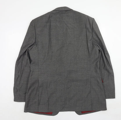 Mens UK Size 44 Marks and Spencer Regular Grey Suit Jacket