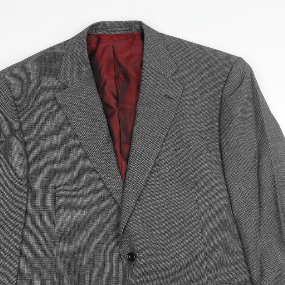 Mens UK Size 44 Marks and Spencer Regular Grey Suit Jacket