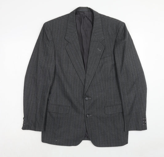 Mens UK Size 38 Burton Regular Grey Suit Jacket