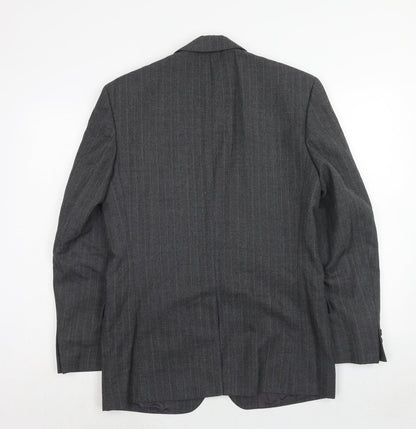 Mens UK Size 38 Burton Regular Grey Suit Jacket