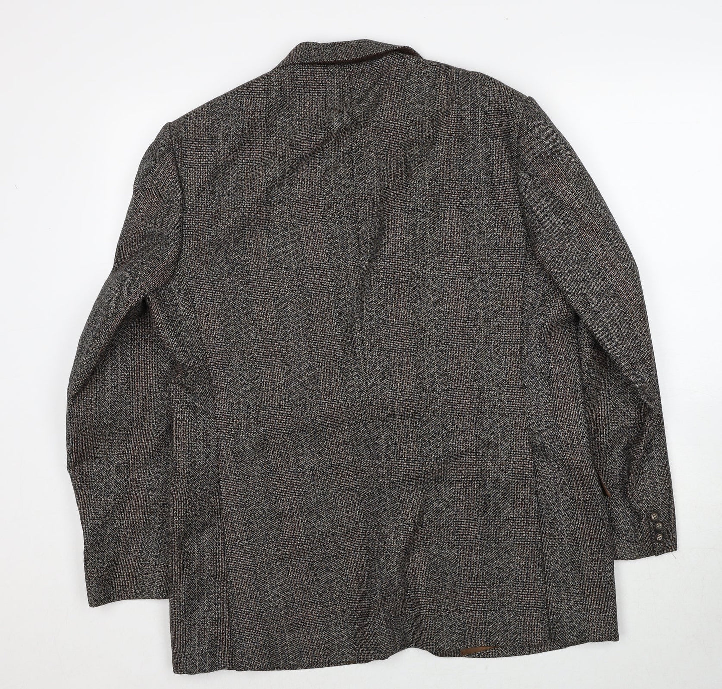 Mens UK Size 40 Preworn Regular Brown Suit Jacket