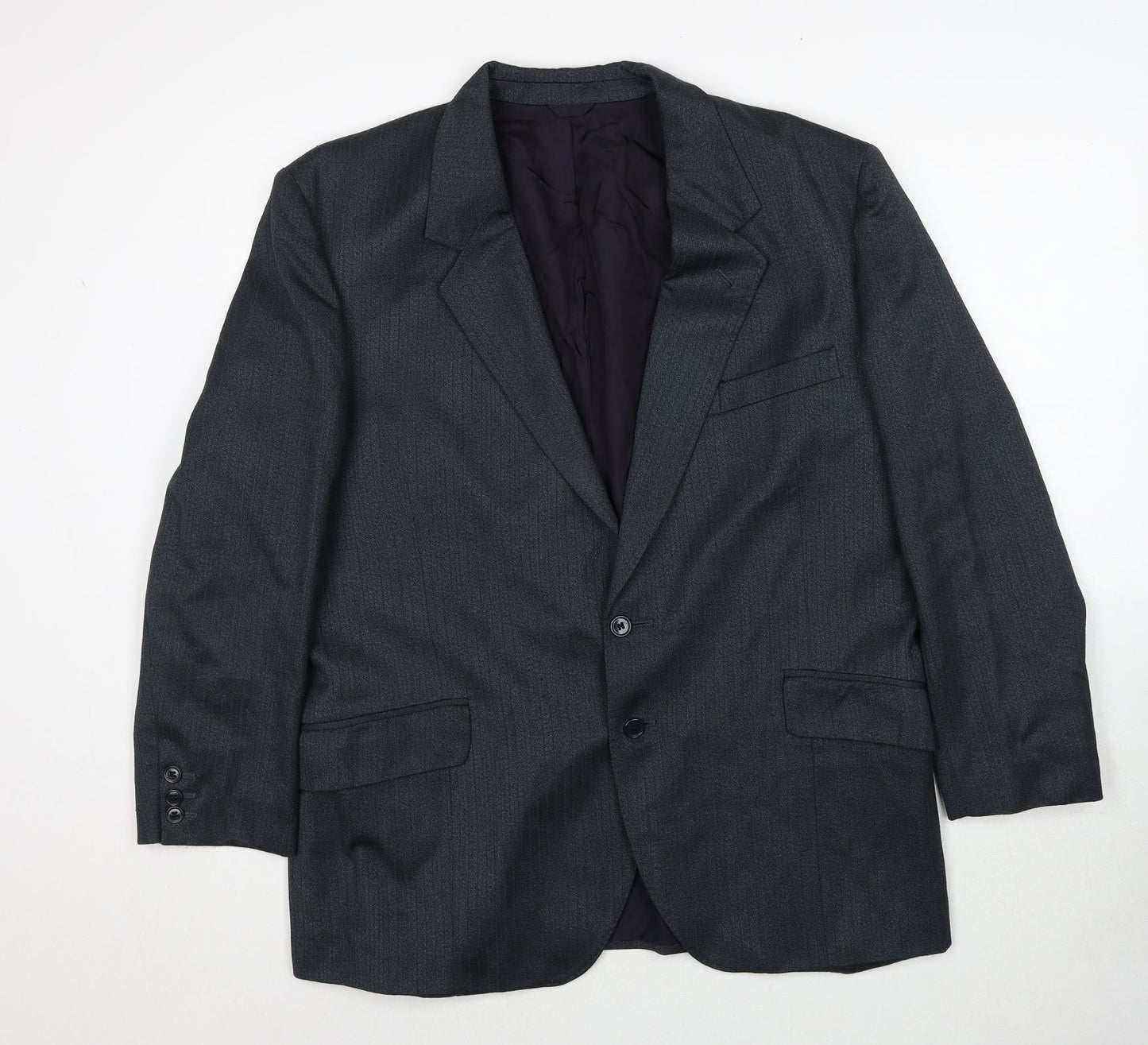 Mens UK Size 42 Preworn Regular Grey Suit Jacket