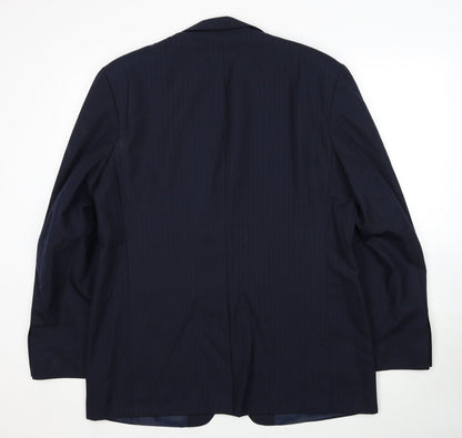 Mens UK Size 44 Sovrano Regular Blue Suit Jacket